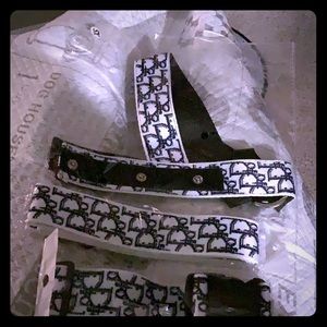 PupDior Dog Collar+Leash+Harness
